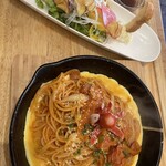 クラップダイニング - Aランチ、ナポリタン
