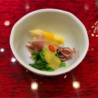 入谷鬼子母神門前のだや - ホタルイカ酢味噌