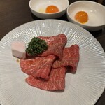 焼肉酒場 肉カジ - 上ロース 焼きすき