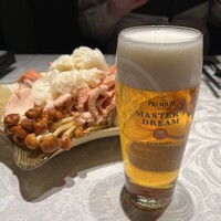 御膳房 六本木店 - マスターズドリーム(¥1,000)ときのこ鍋のきのこたち