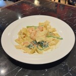 ヴィアデッラキエーザ - 海老のスモークサーモンのクリーム1480円(税込)