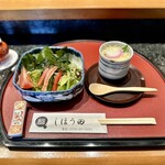 しほう田 - サラダドレッシングが激ウマ♪