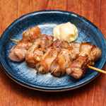 Meat wrapped in fresh ginger