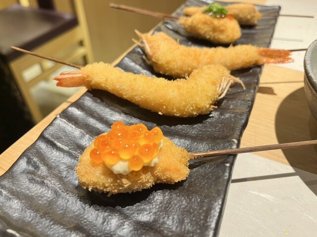 Odashi de Taberu Kushikatsu to Kamameshi no Senmonten Gin An Shinsaibashi