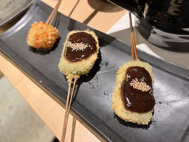 Odashi de Taberu Kushikatsu to Kamameshi no Senmonten Gin An Shinsaibashi photo 4