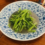 月泉 - 空芯菜炒め