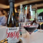 マダム・トキ - 合わせたワインは赤ワイン、しっかりとているが、飲みやすい。なんて幸せなんだ❗️(笑)