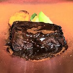 マダム・トキ - 和牛ホホ肉のブレゼ.マデラ酒と赤ワインの香り、照りが凄い❤️ 本当に ほろほろ でナイフも フォークもいらないぐらい