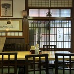 神田錦町 更科 - お客さんのいない瞬間！