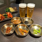Korean Dining テジテジ - □ザ・プレミアムモルツ　¥700