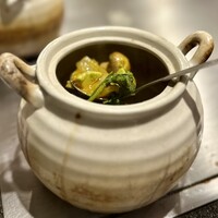 紅花別館 - パクチーココットカレー