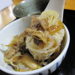 そば善 - ｢鴨汁ライス」にて喰らう