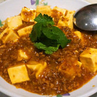菜香新館 - 広東風麻婆豆腐(2014/2月撮影)