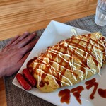 GOHAN-YA あたしんち - オム焼きそば 1,200円(税込)。