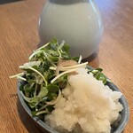 Muku An - おろし蕎麦の薬味