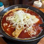 烈火 - 烈火ラーメン９辛硬め