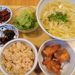 百花亭 - 料理写真:うどん定食