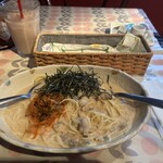 まとい亭 - あさりとキムチのパスタ