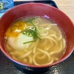 かつさと - 温玉うどん