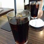 Danryuu - ランチのぉ～ドリンクはぁアイスコーヒー選択ですってぇ〜♪勿論、食前だけどぉ(笑)食ったら帰ろ〜ぅ(笑)