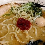 俺の中華たなか家 - 途中から別添え「辛味噌」を味変投入❗これまた旨し(^_-)