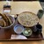 蕎心 - 料理写真:ご飯（天丼）と蕎麦（もり）のセット