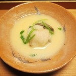 しのはら - 1月椀　月の輪熊、海老芋、白味噌仕立て