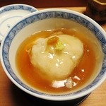 しのはら - 1月蒸し物　鰤のかぶら蒸し