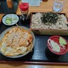げたや蕎麦 - かつ丼セット(ざるそば) 1,400円 ♪