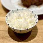 洋食 おがた - ライスの品質も高い