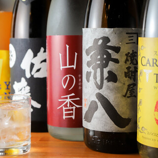 お料理やお客様の好みに合わせやすい多彩なドリンクをご用意！