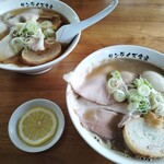 マルミ・サンライズ食堂 - ２つ並べてみた