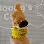 Boong's Cafe - バナナアイス、カスタードたい焼き、フルーティーフレーク