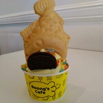 Boong's Cafe - バナナアイス、カスタードたい焼き、フルーティーフレーク