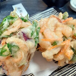 浜潮 - かき揚げ定食
