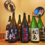 のみごはんや 月うさぎ - －豊富なドリンク－　その時々のご当地の日本酒を始め、お酒にも好みがあります。ドリンクも多種多様に揃えております！　