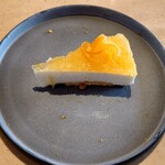 GOOD CHEESE GOOD PIZZA - ◎フロマージュブランの　柑橘レアチーズケーキ700円