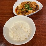 中華香彩JASMINE - ミニ麻婆豆腐ご飯付き