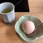 木曽路 - コースには3種類から選べるシャーベットが付いています。