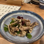 炭火うなぎ 百薬 - うなぎの肝わさび