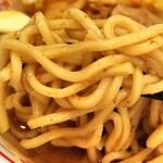 蒙古タンメン中本 - 麺アップ