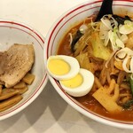 蒙古タンメン中本 - 五目味噌タンメンとメチャアジ