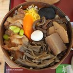谷川岳ドライブイン　お菓子の家 - わっぱ膳,奥利根,谷川岳ドライブイン(群馬県利根郡)TMGP撮影