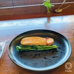 沢のそば 灯 - 信玄鶏のロースト