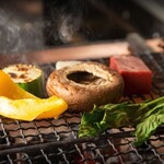 おくゆき - 旬野菜の炭火焼