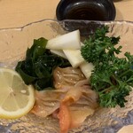 Hamaguri - 赤貝わかめうど酢