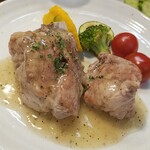 キッチン ブルー グローブ - 反対側から、２つ目はかなりの小ぶり