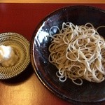 Roan Matsuda Sasayama Ten - コース3番目の蕎麦　荒挽き蕎麦（からみ大根　※とろろと選択可）