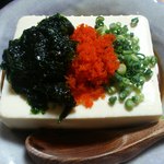 酒徒庵 - あおさ豆腐