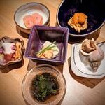 Osushi Awase Sushi Horikawa - 日本酒が進むお料理を取り揃えております。